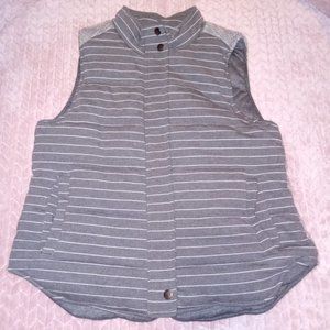 hem & thread puffer vest